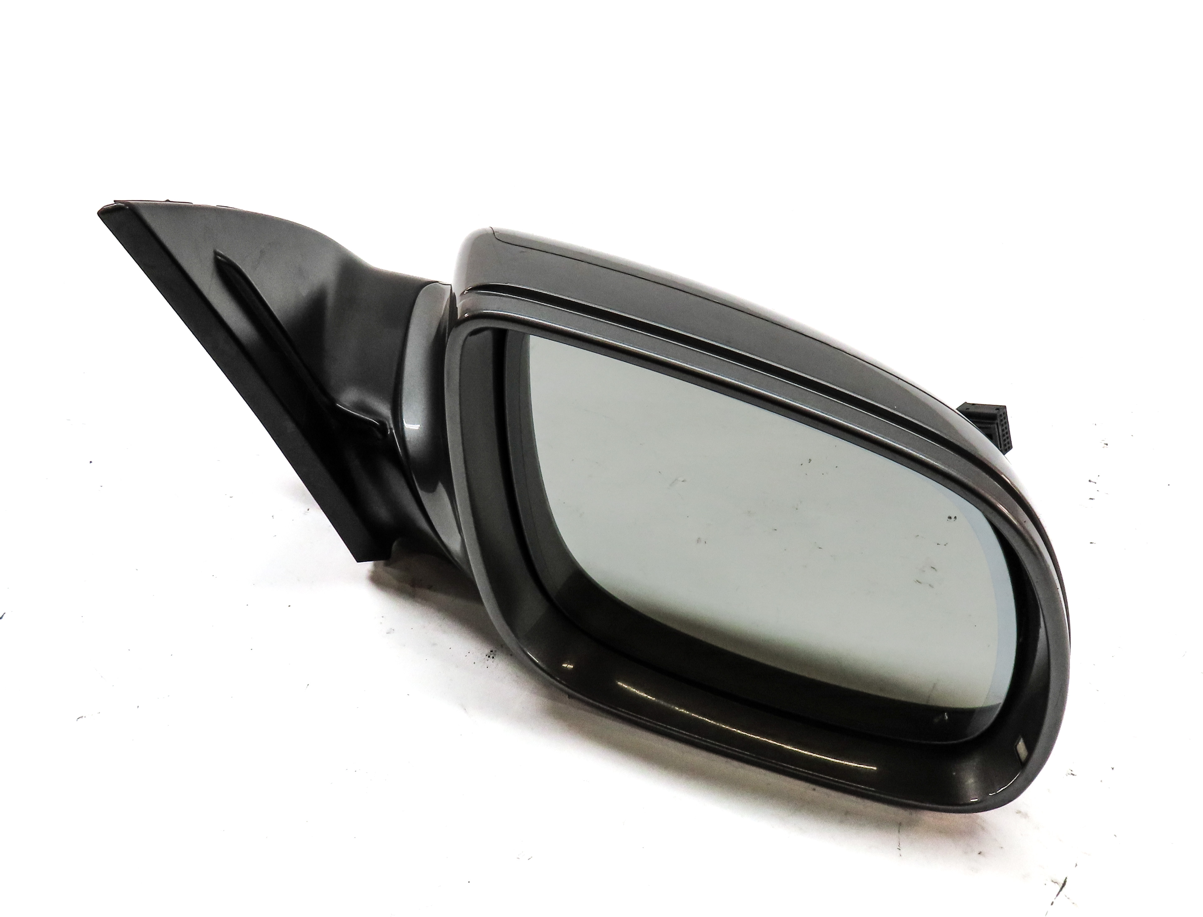 2010-2012 AUDI Q7 (4L) RIGHT PASSENGER P-FOLD AUTODIM MEMORY DOOR MIRROR (Grey) — exact item pictured